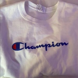 adult medium champion crew neck